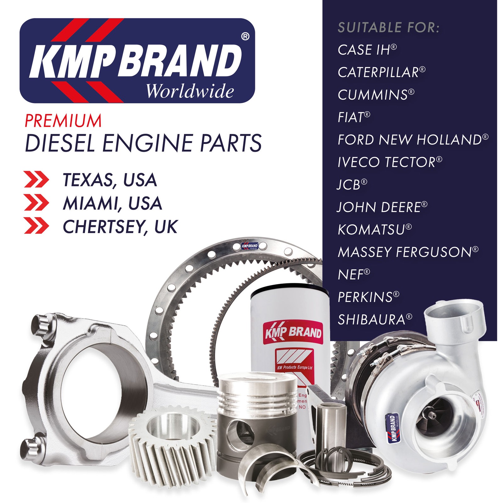 3803758WP PISTON, PIN & CLIPS Suitable For Cummins 3803758WP