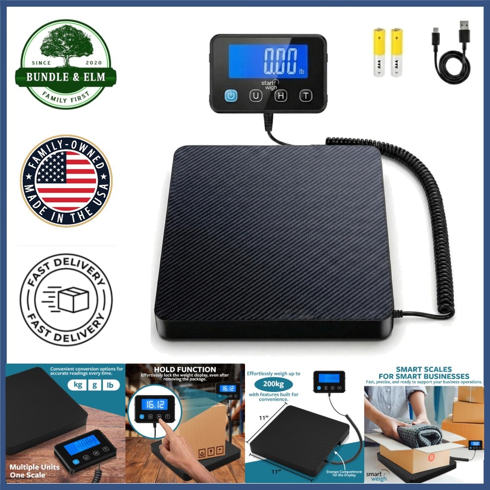 Versatile Postal Scale for Home or Office with Multiple Measurement Units