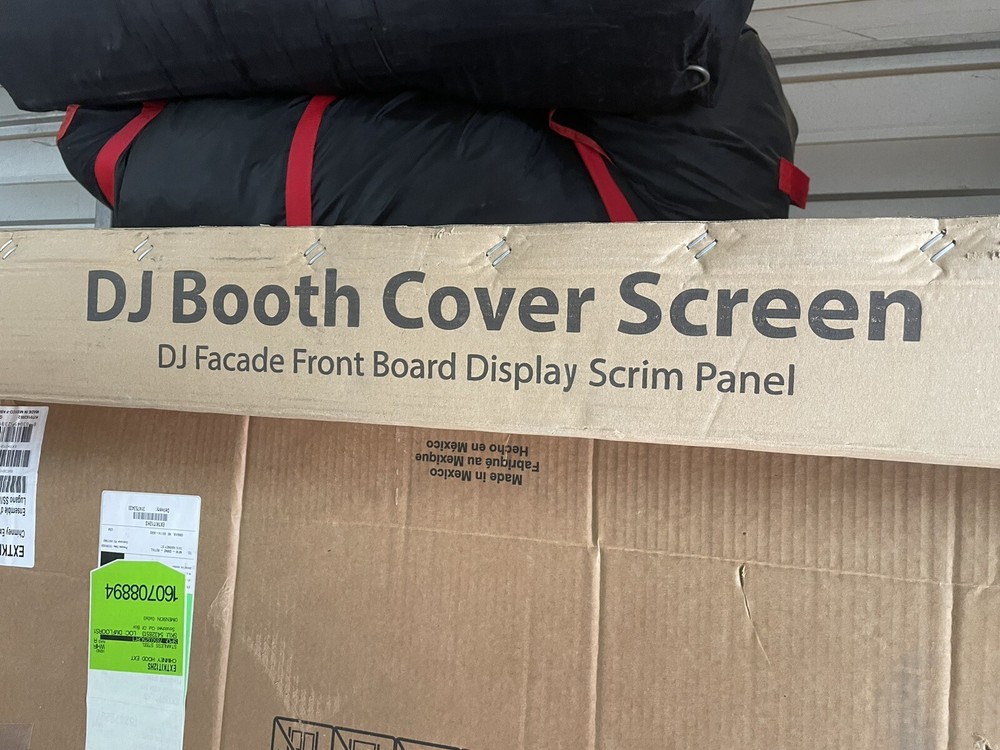 Pyle DJ Facade Frontboard Display Scrim Panel 16.6lbs