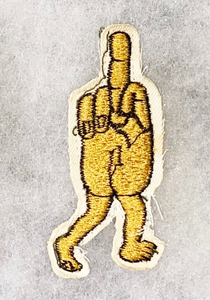 VN Era Walking Middle Finger Patch