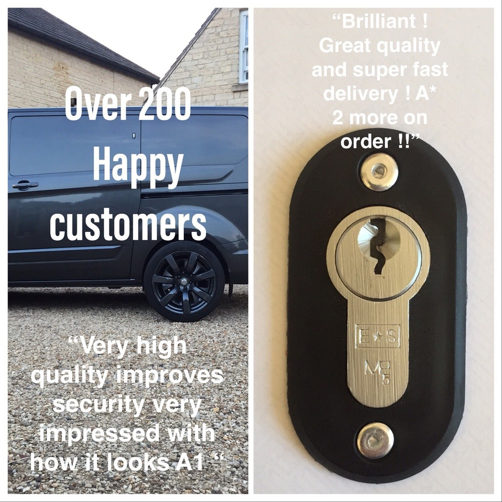 Renault Trafic Dummy Van Door Lock Security Lock Deadlock X2 Theft Deterrent