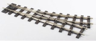 Peco SL-E692 O Left Hand Code 200 Turnout w/ Electrofrog