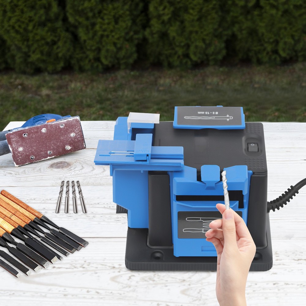 Multifunctional Electric Drill Bit Sharpener Bench Mounting Sharpening