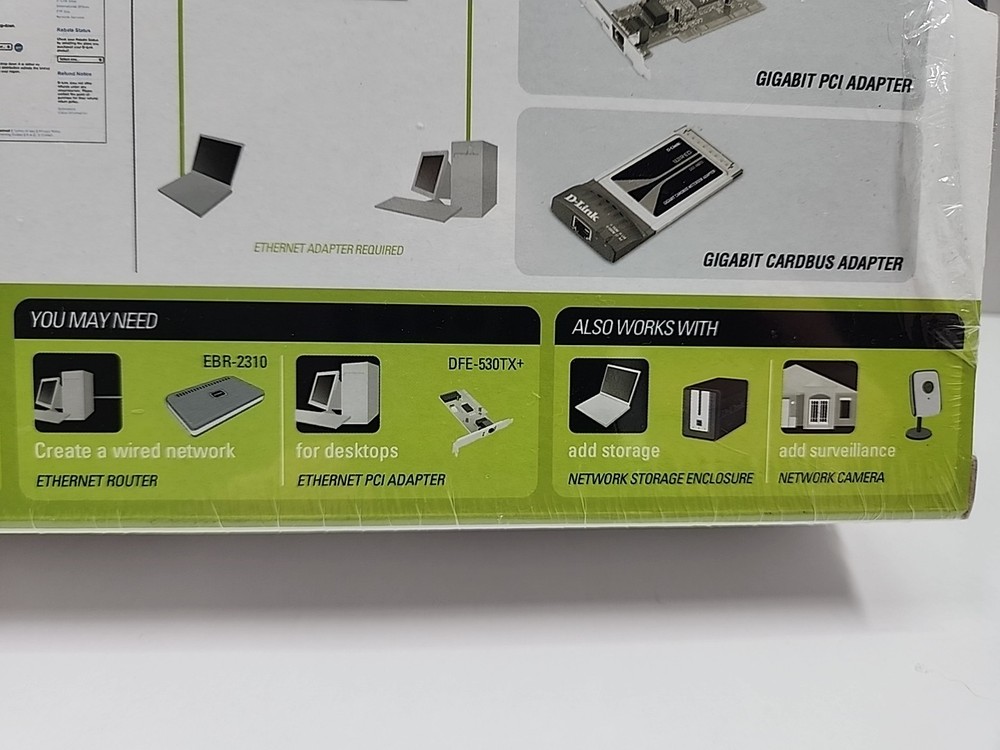 D-Link DES (DES1105) 5-Ports External Switch, NIB