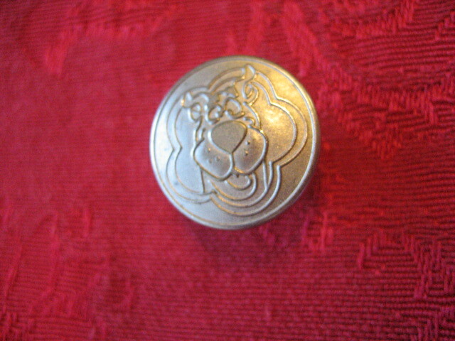 Modern Scooby-Doo Rivet Riveted Stud Shank Cartoon Clothes Button - Q30