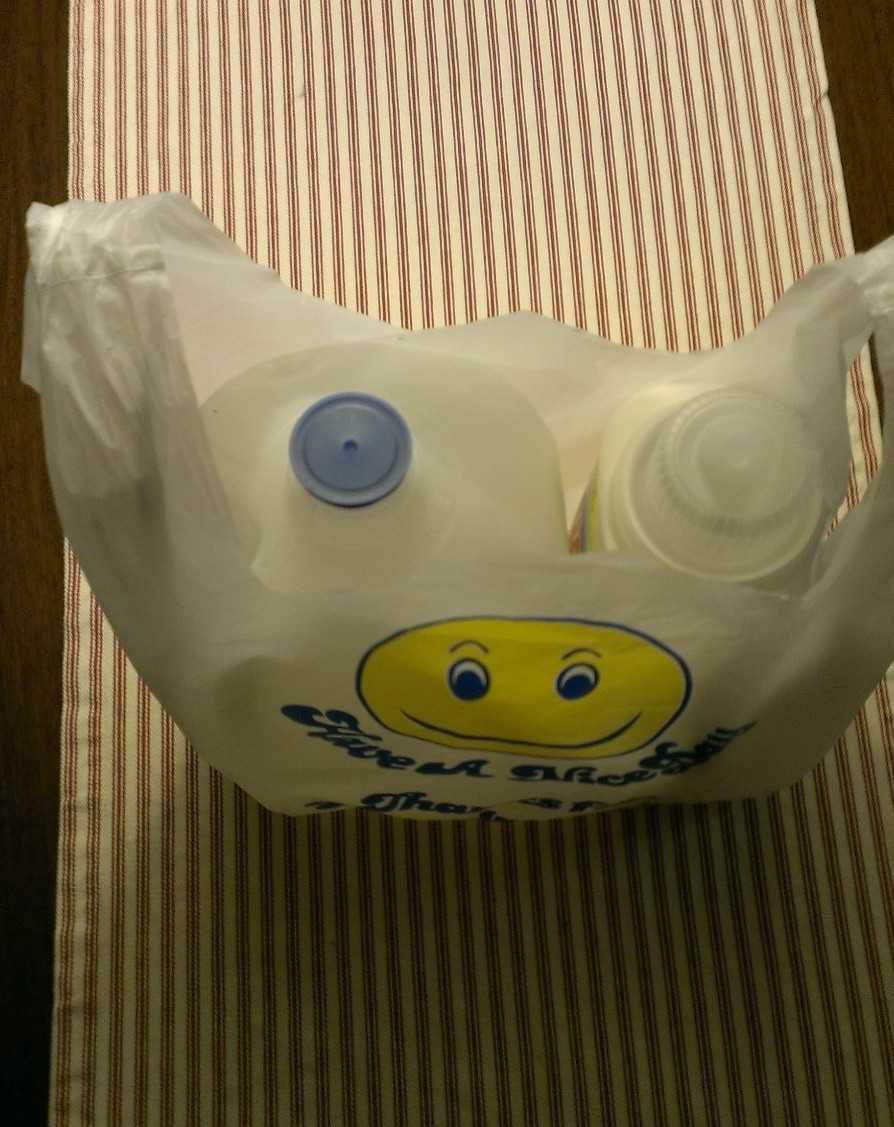 200 Medium T Shirt Carry Out Retail Supermarket Grocery Plastic Shopping Bags