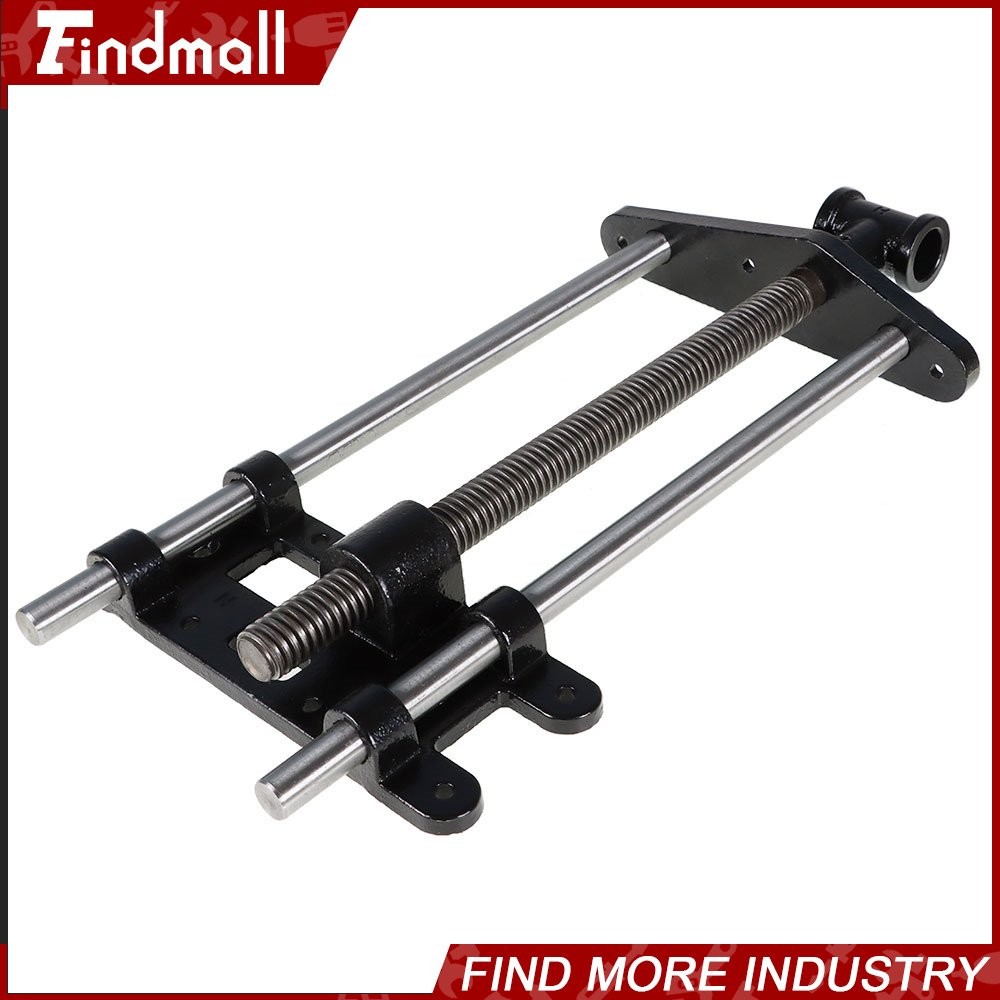 Findmall 10" Wood Bench Vise Woodworking Vise Workbench Wood Working Cast Iron