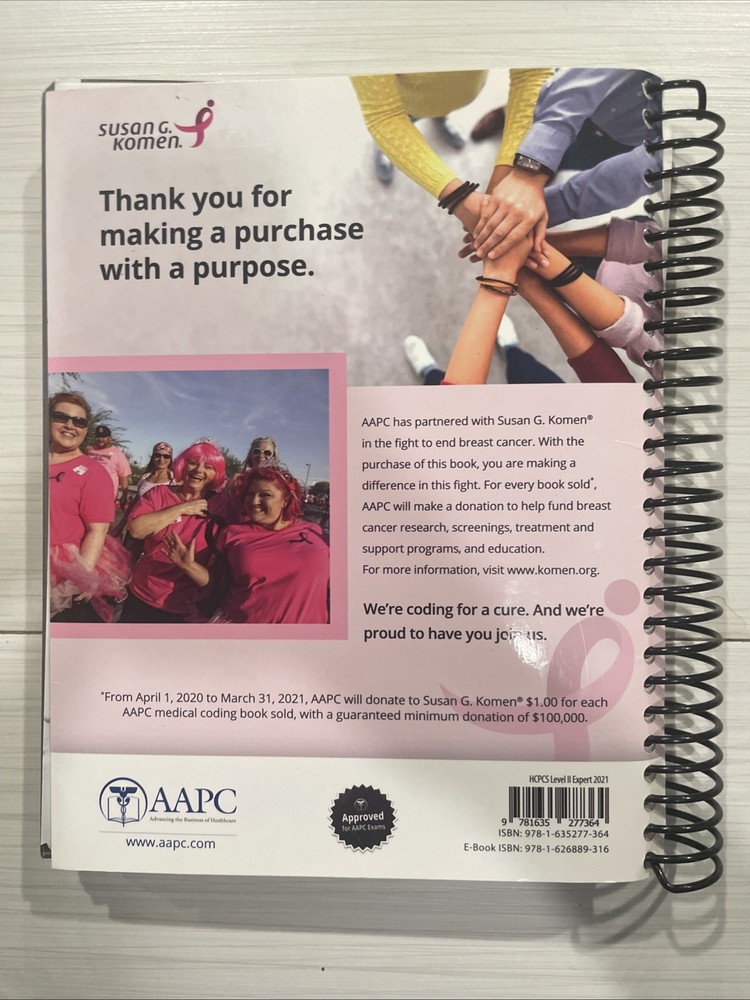 AAPC HCPCS level 2, 2021