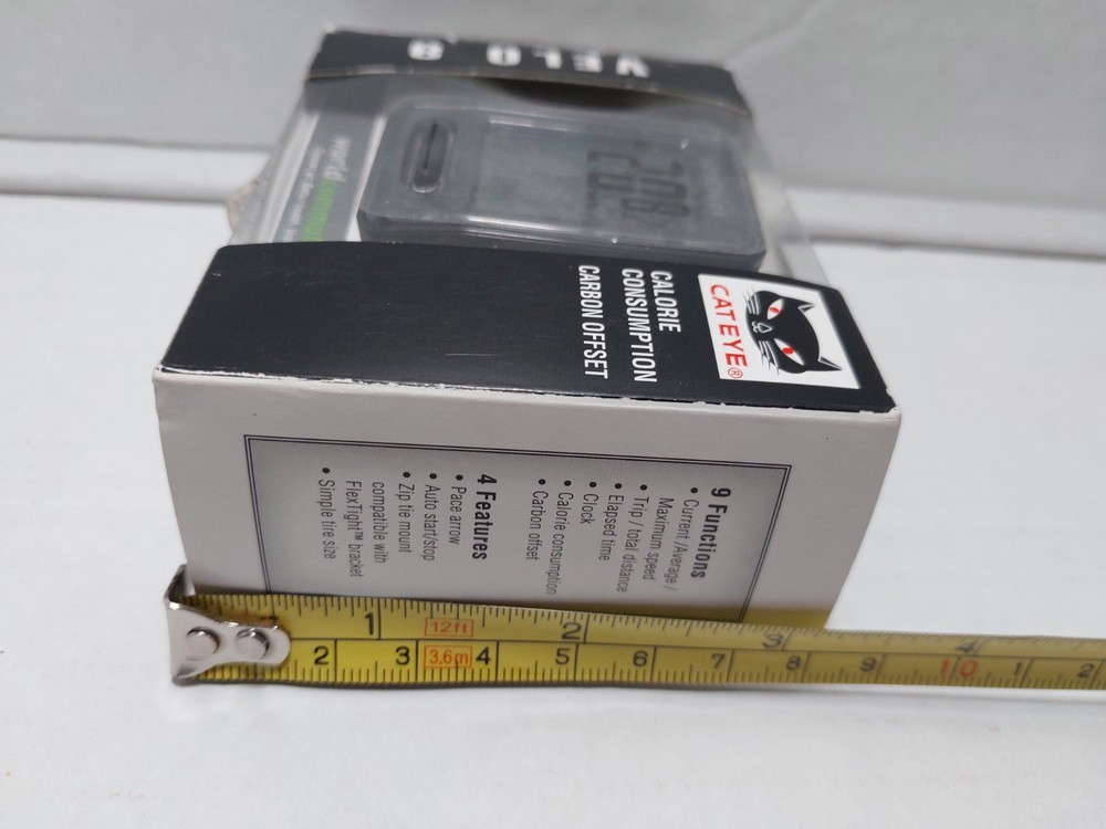 CatEye Velo 9 CC-VL820 Bicycle Computer Wired 9 Function Calorie Consumption