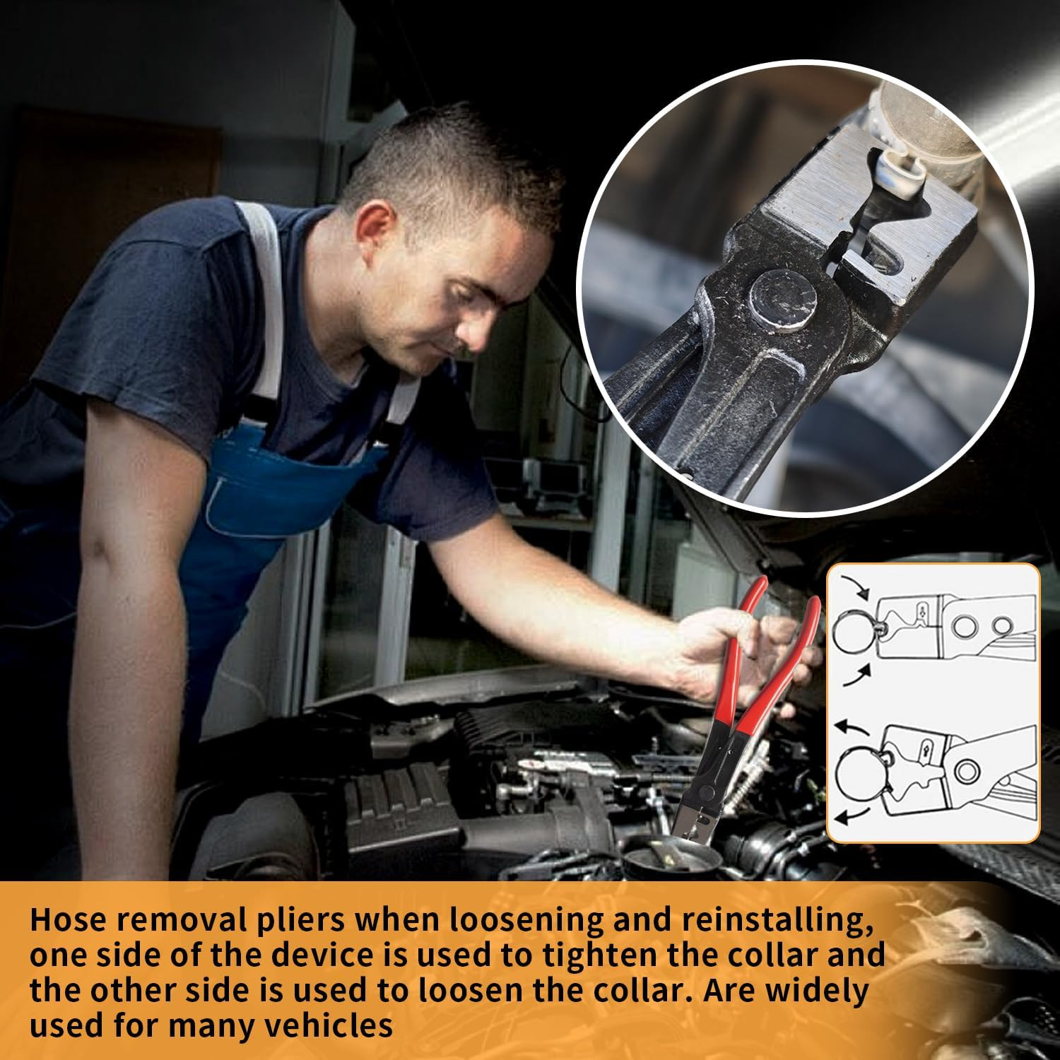 4Pcs Electrical Disconnect Pliers 60° Automotive Electrical Connector Separator