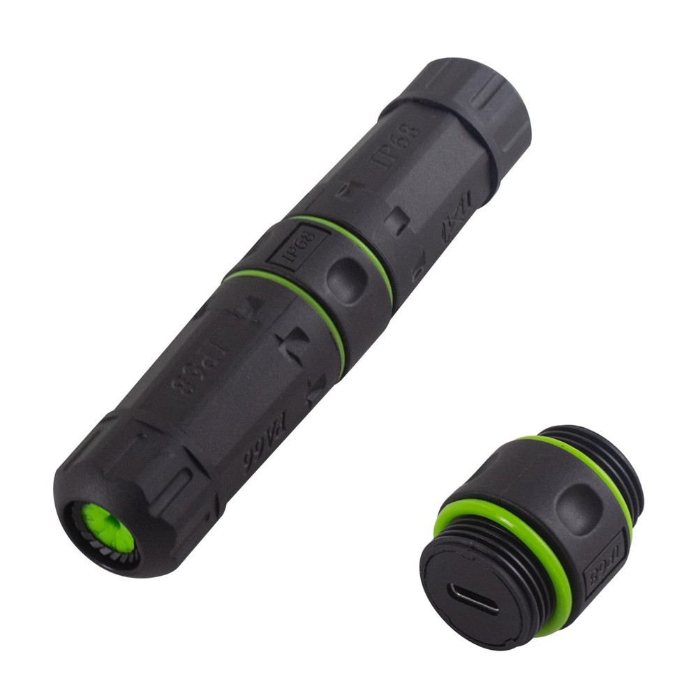 Poyiccot Waterproof USB C Connector 10Gbps, C Data Connector,...