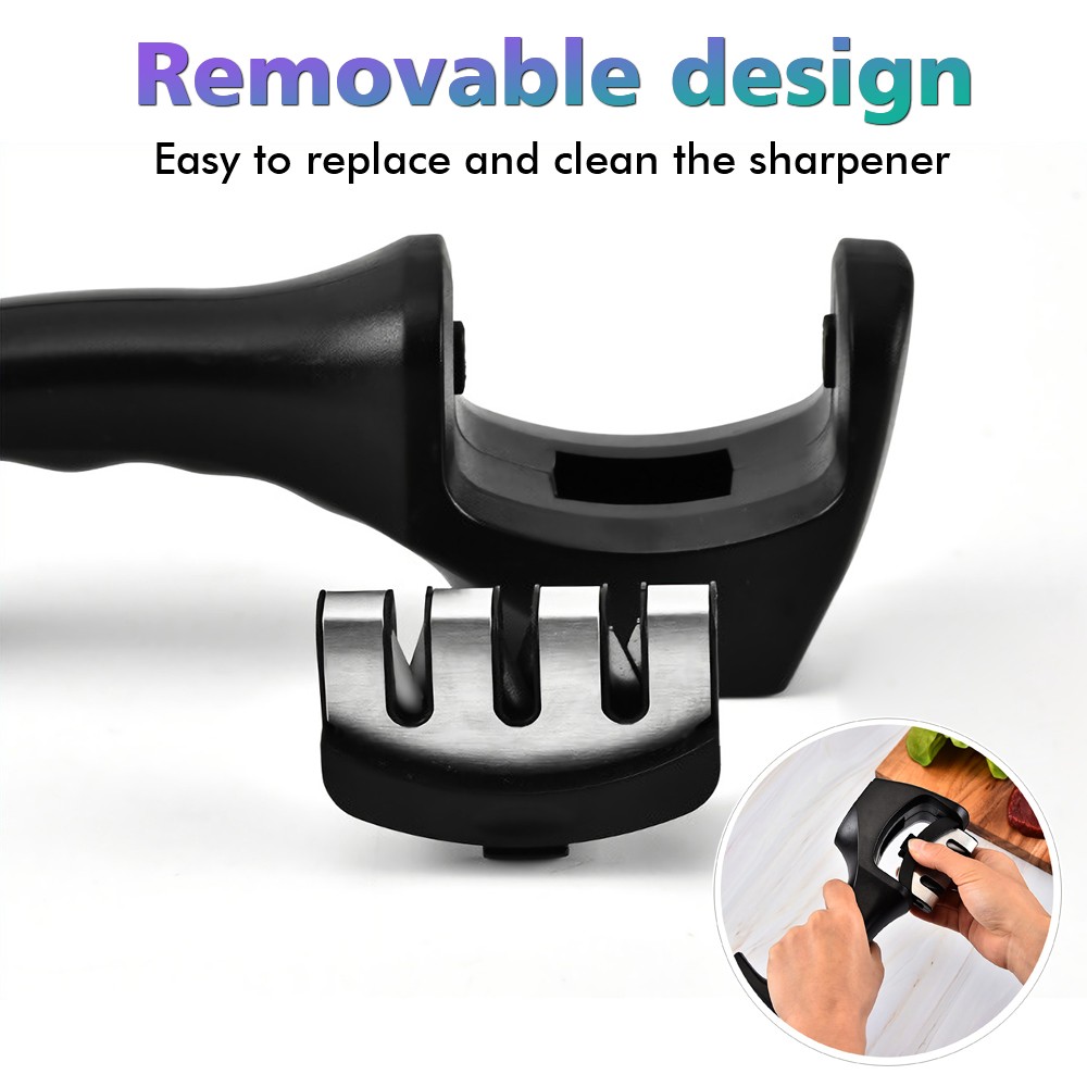 Profi Knife Sharpener 3/4 Stage Knives Sharpener for Quick Sharpening Polishing