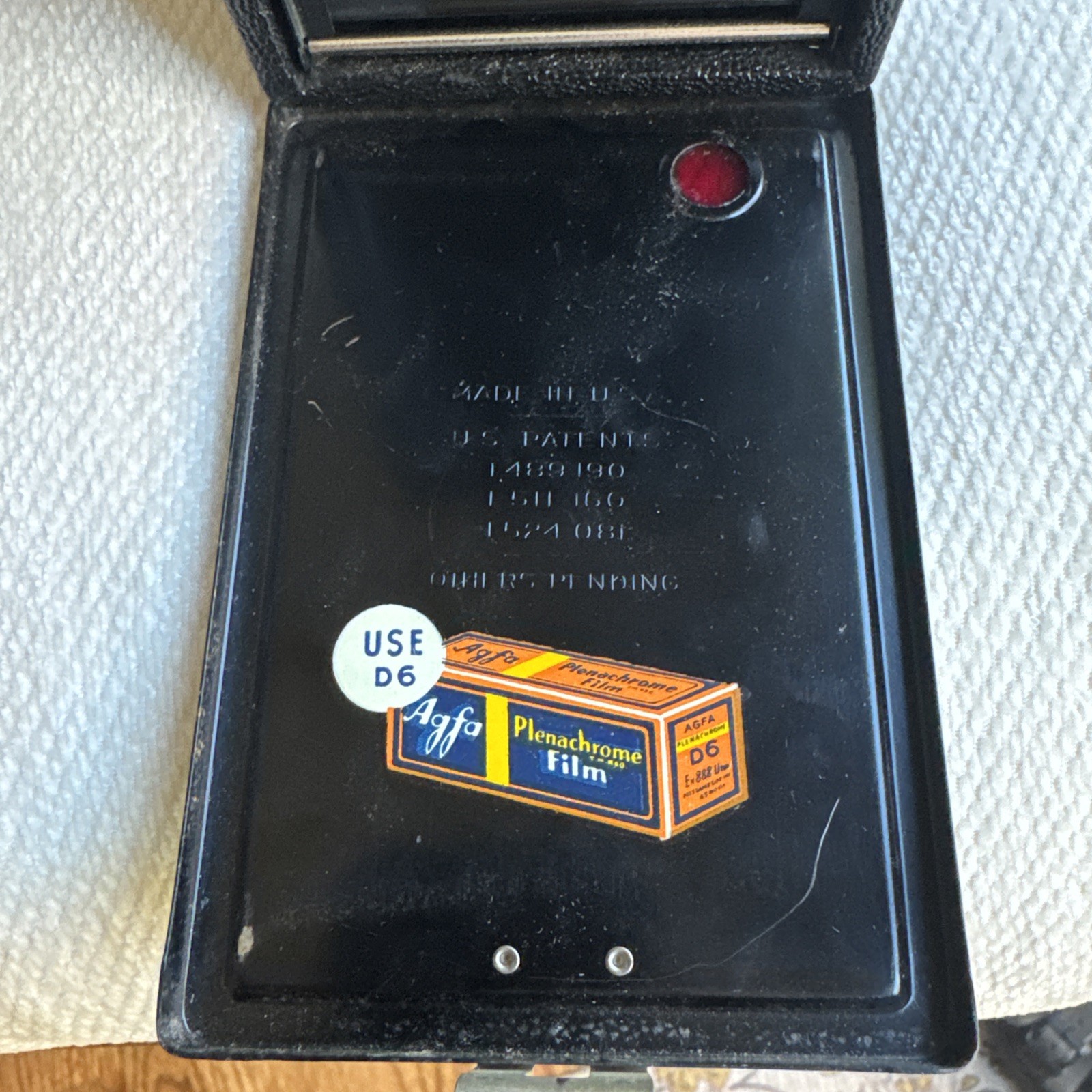 Vintage Agfa D6 Box Camera 1930’s Photograghy Collectable