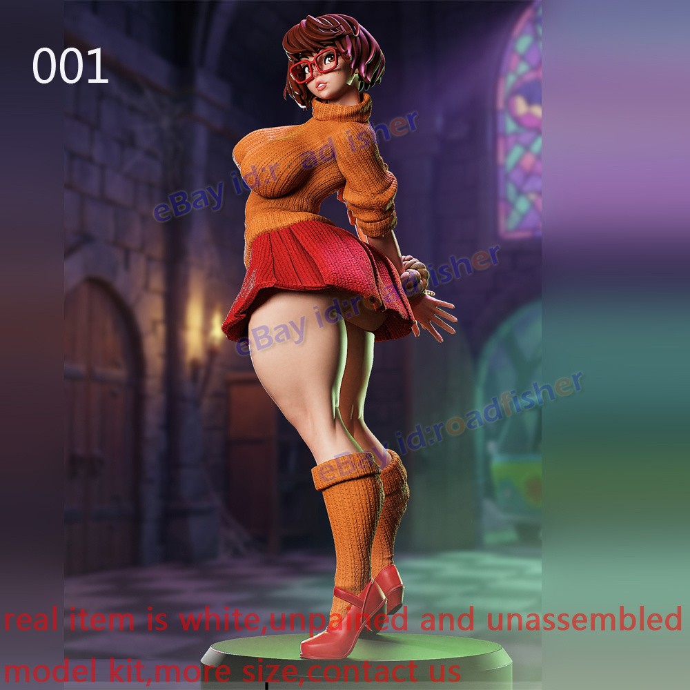 Velma Lady 1/12 1/8 1/6 1/4 1/3 Model Kit Unpainted Unassembled 3D Print 4 Ver