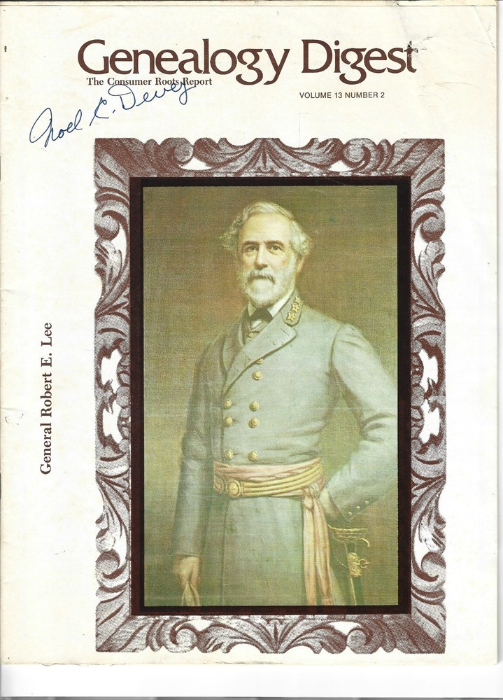 Genealogy Digest Vol 13 No 2