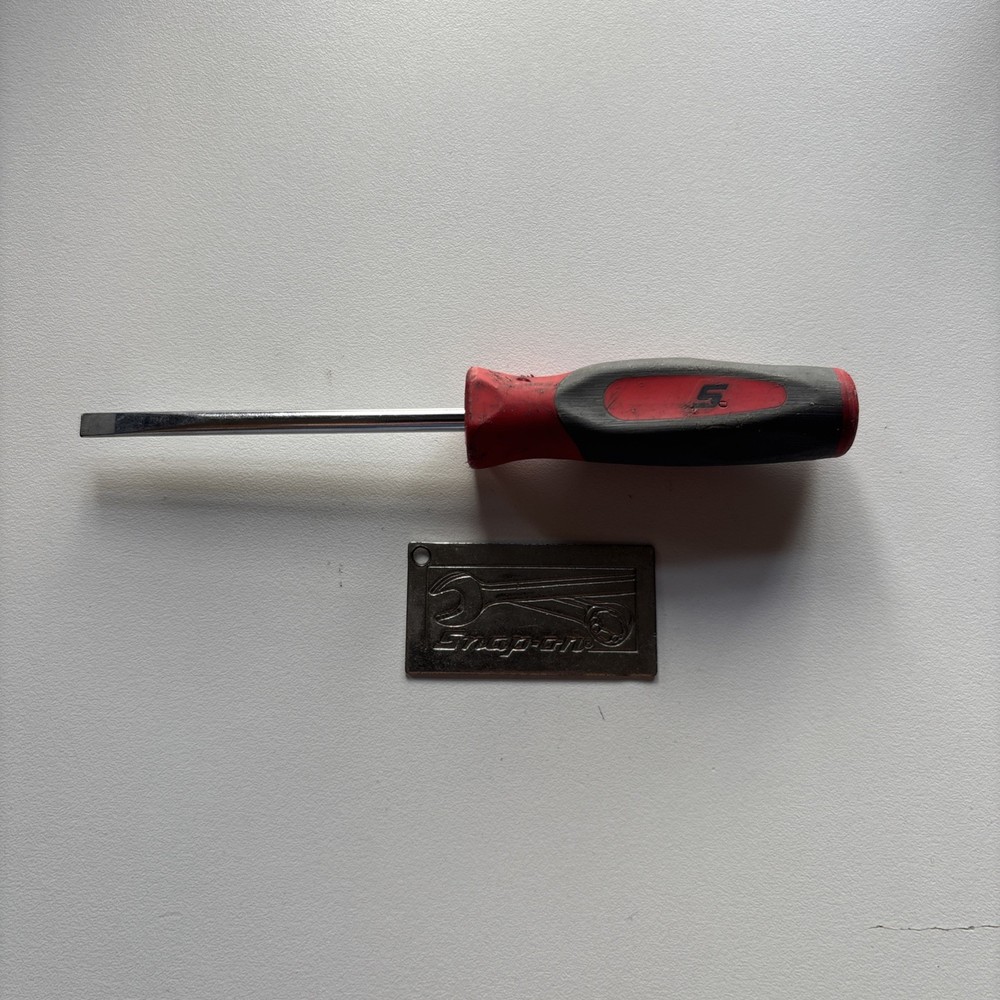 Snap-on Tools RWB 3/16" Flat Tip HARD Handle MINI Screwdriver SHD306 🇺🇸