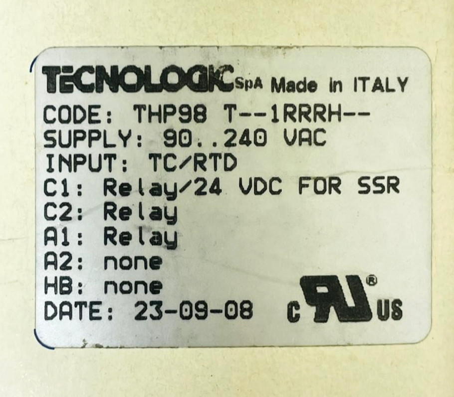 TECNOLOGIC THP98 Temperature Controller – New Open Box with Free Shipping