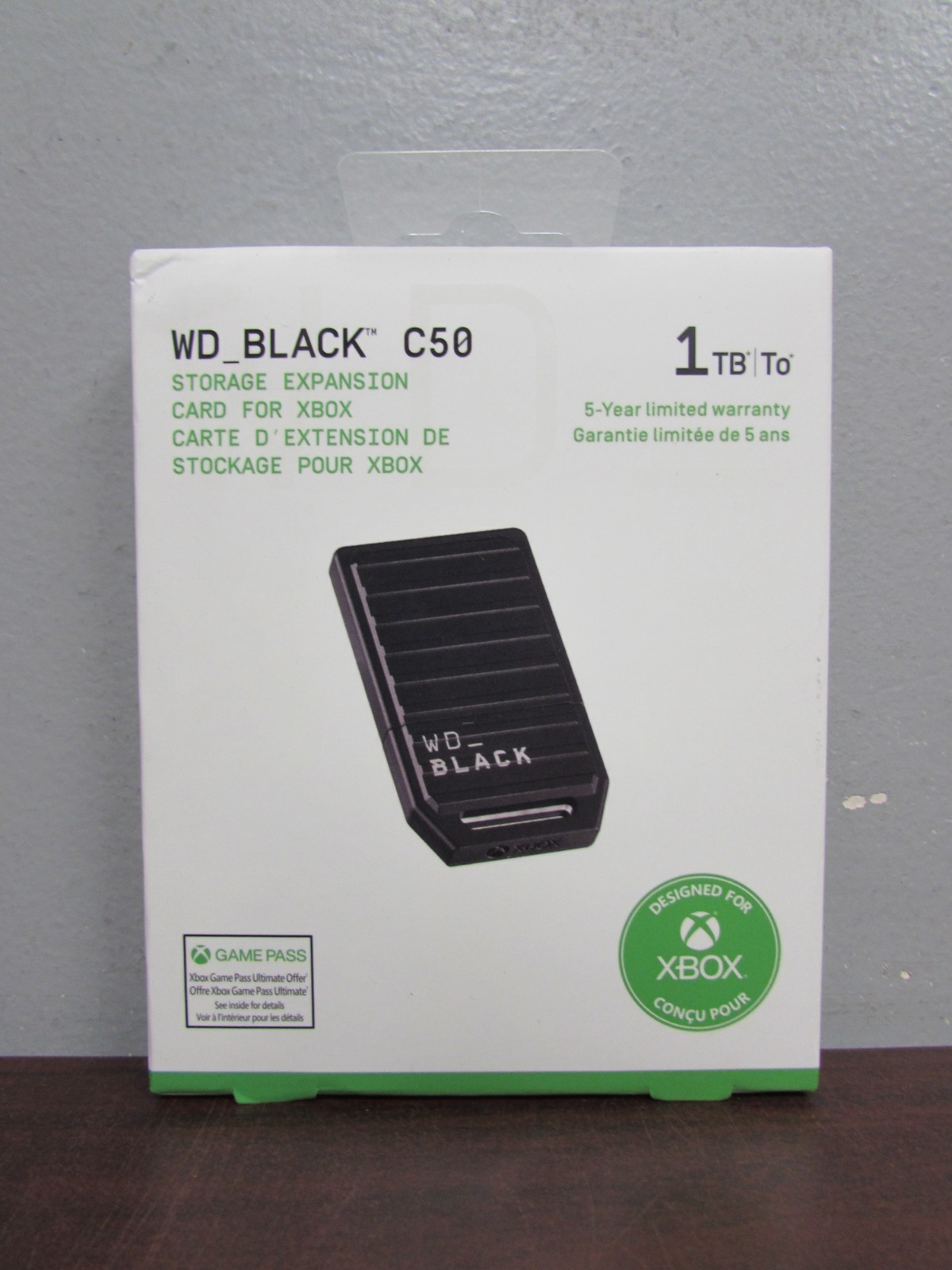 WD_BLACK 1TB C50 Expansion Card for Xbox, External SSD - BRAND NEW [31D]