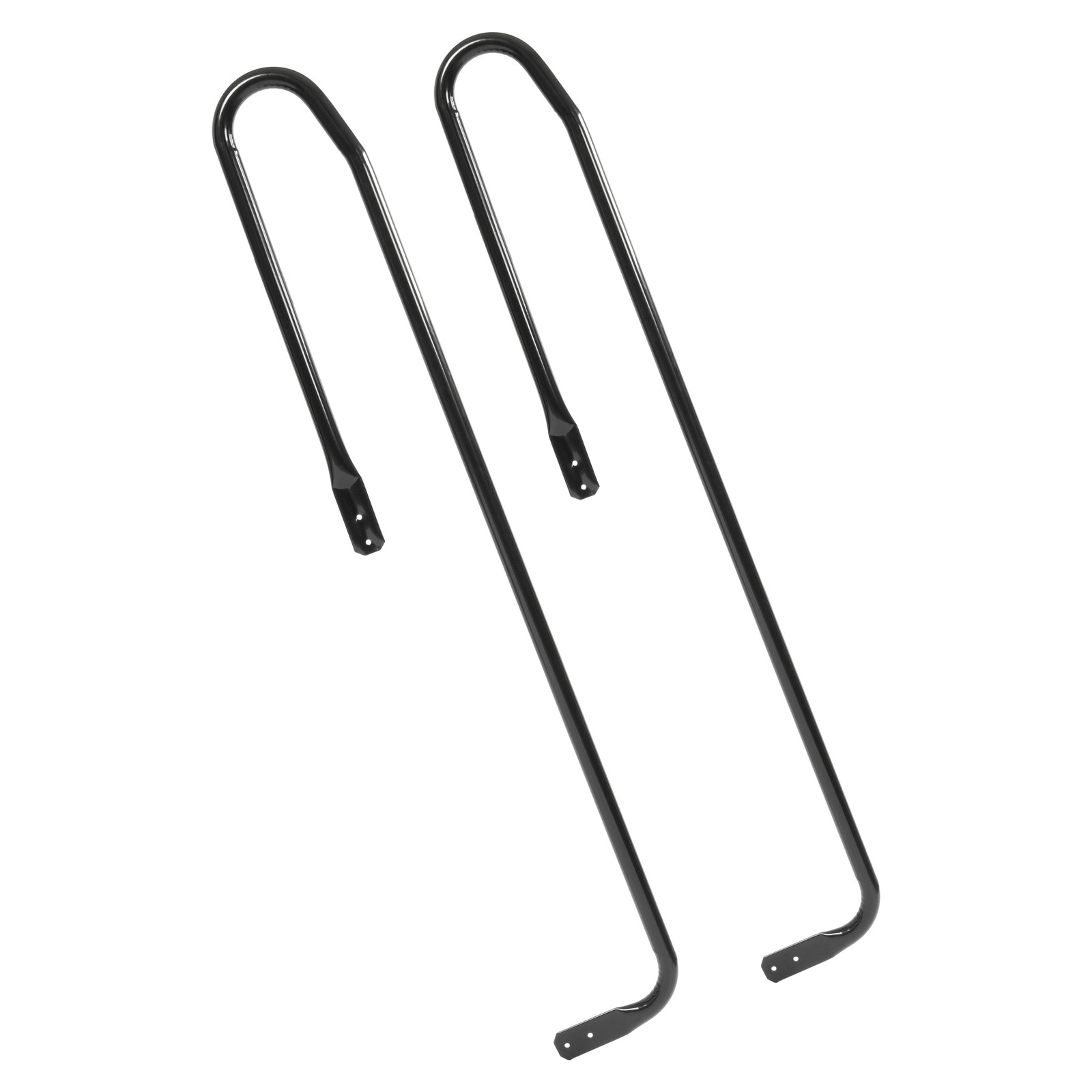 5FT Heavy Duty Step Handrail Black Steel For Indoor/Outdoor Steps & Loft Ladders