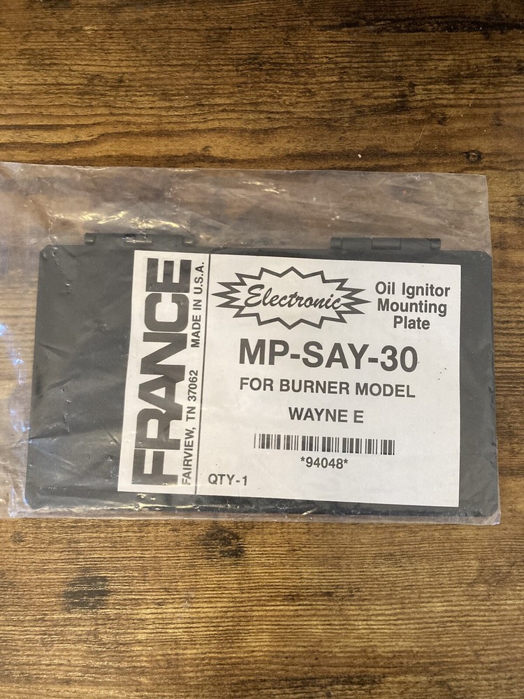 MP-SAY-30 For Burner Model Wayne E *94048*