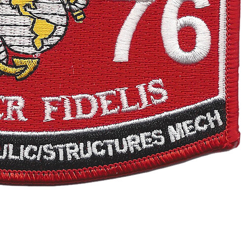 6076 MOS Equipment Hydraulic Structures Mech Patch