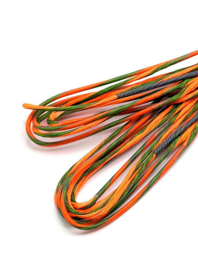Mathews Genesis String & Cable Replacement Bowstring Set - Kiwi & Orange