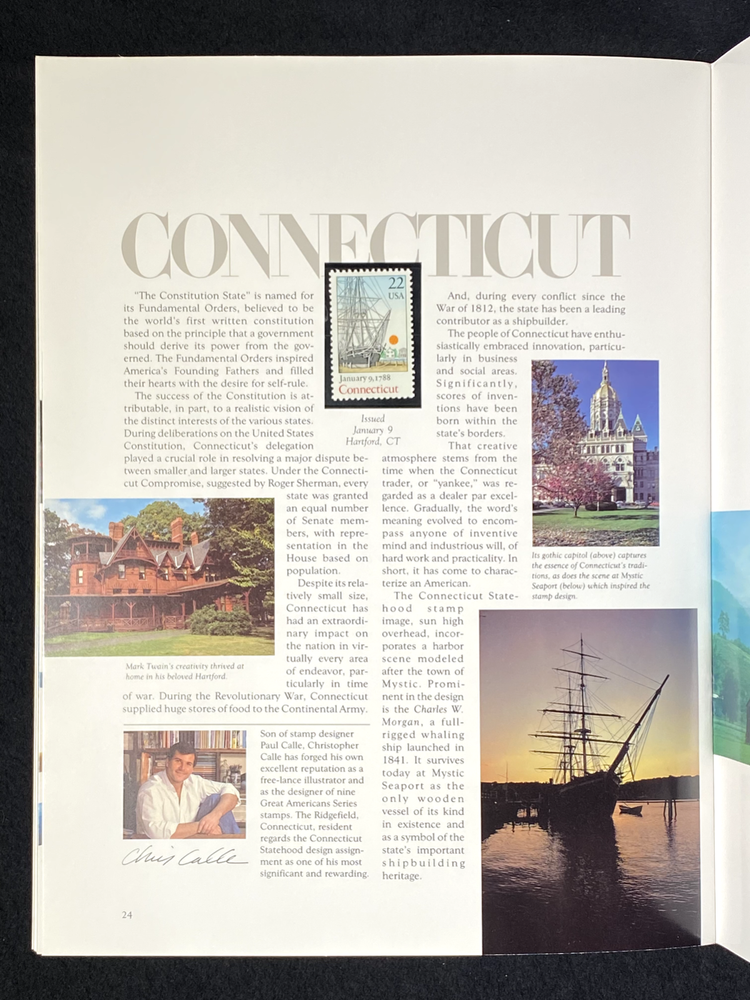 USPS 1988 Commemorative Mint Stamp Set #868 W/ Book MINT! Free Shipping