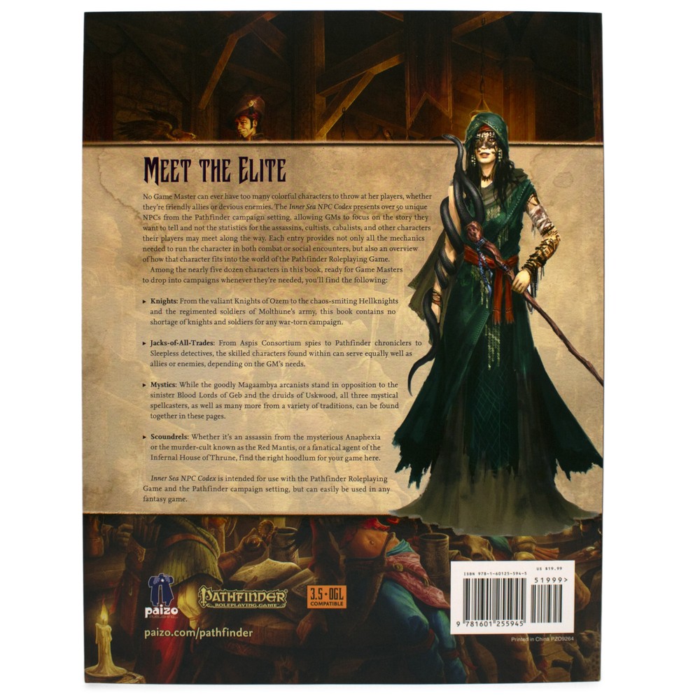 Pathfinder (RPG) Campaign Setting: Inner Sea NPC Codex