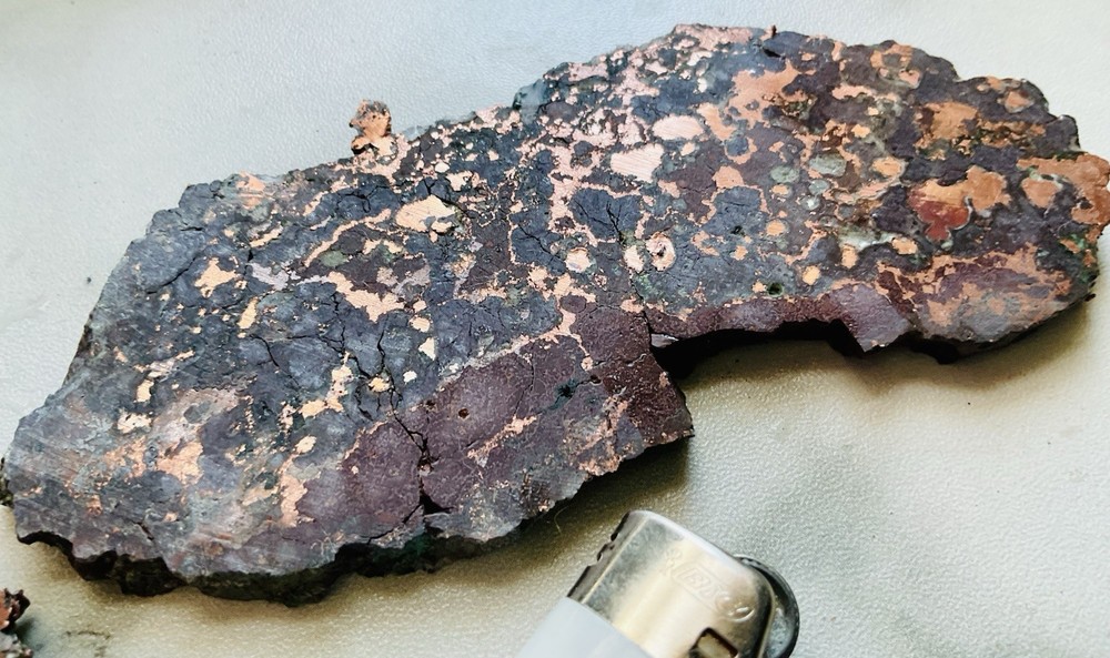 Two Copper Ore Specimen