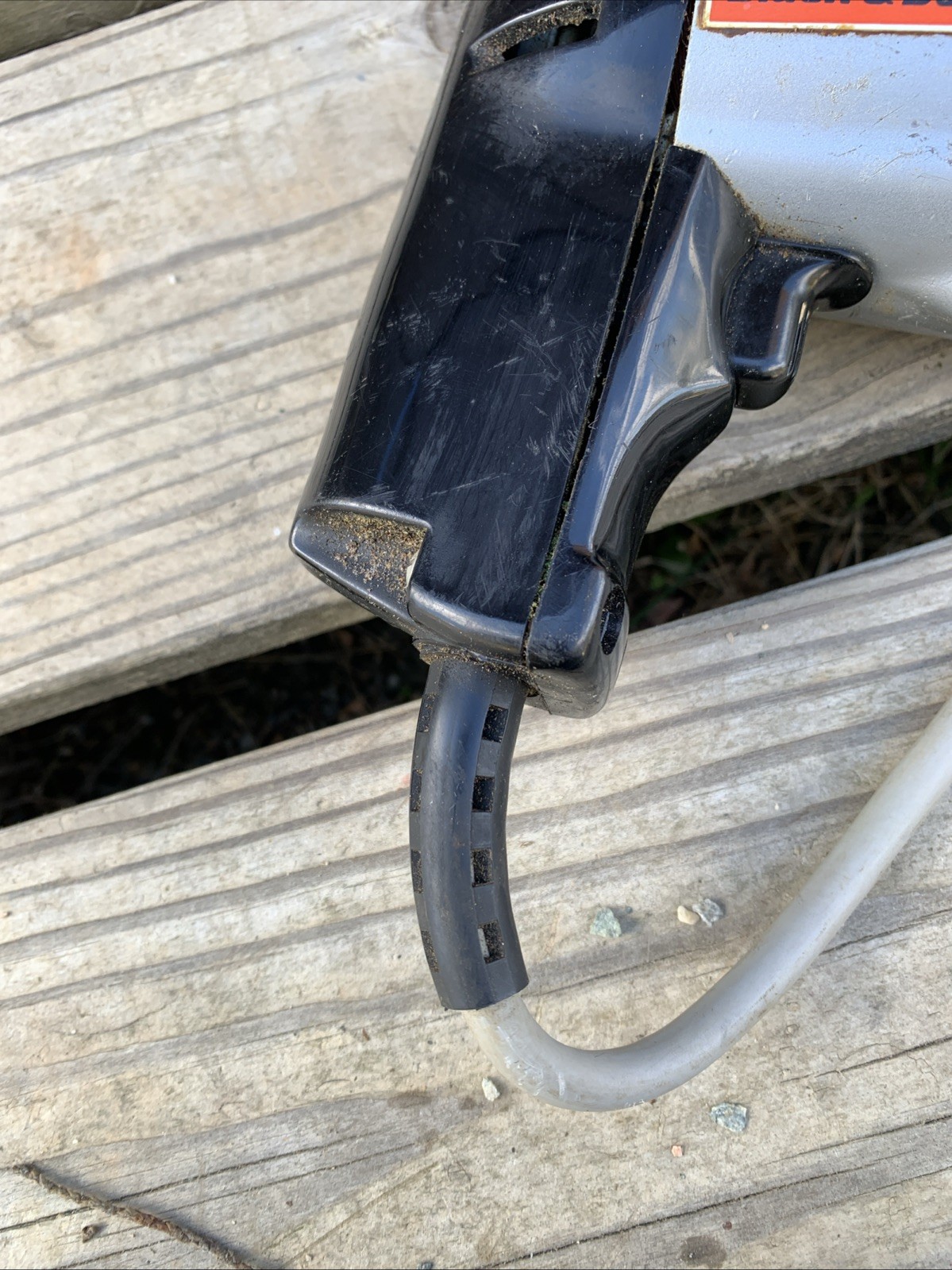 Vintage Black & Decker 3/8” Electric Drill NO Chuck Key USA RPM 2250 WYZ