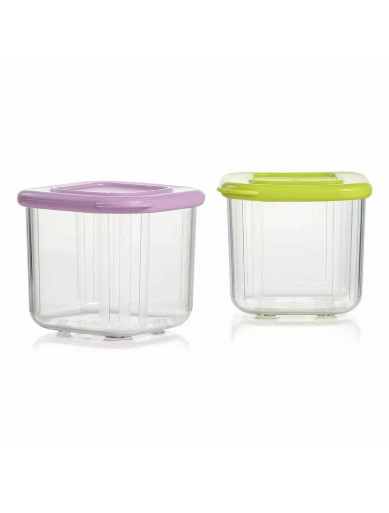 Tupperware Clear Mates Clearmates Mini Snack Container Set NEW