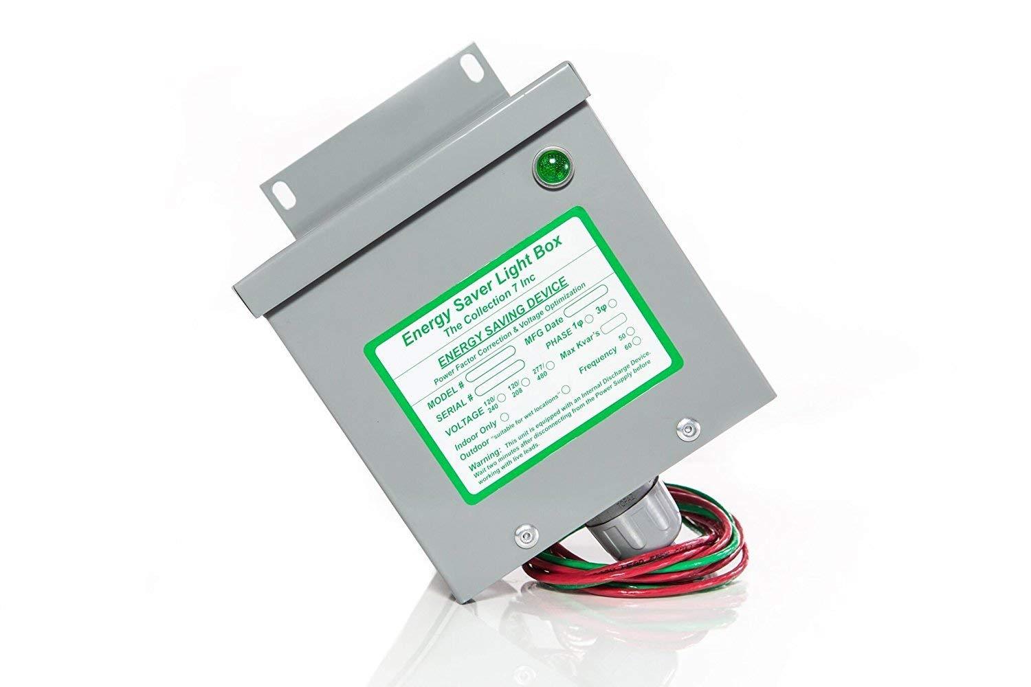 KVAR 1300 400 Amp Electric Energy Saver Home Surge Protector Box UL Components