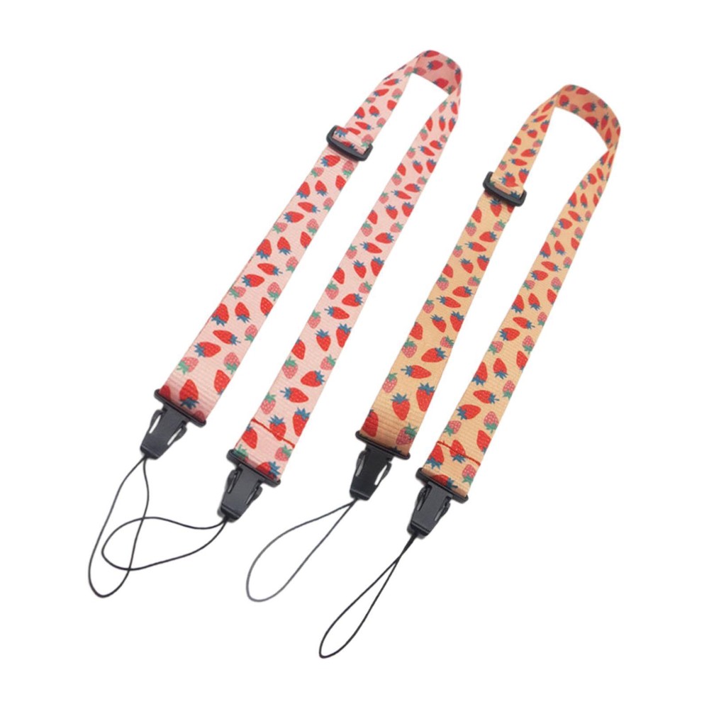 Camera Strap Adjustable Neck Hanging Strap for Name Tags Keychains ID Holder