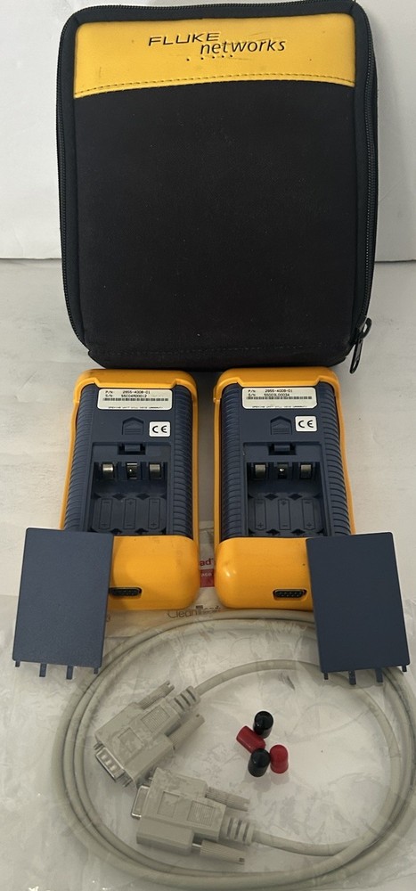 Fluke Networks Certifiber Advanced Multimode Fiber Optic Certification Tool-Case