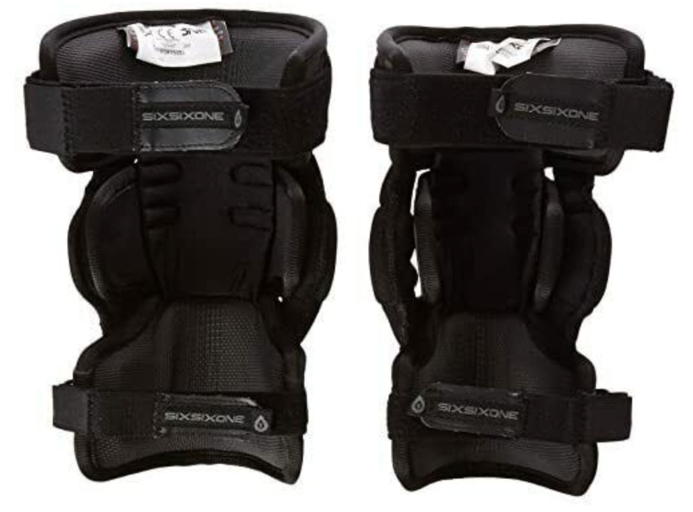 SixSixOne Rage Knee Support (Black, Youth Medium)