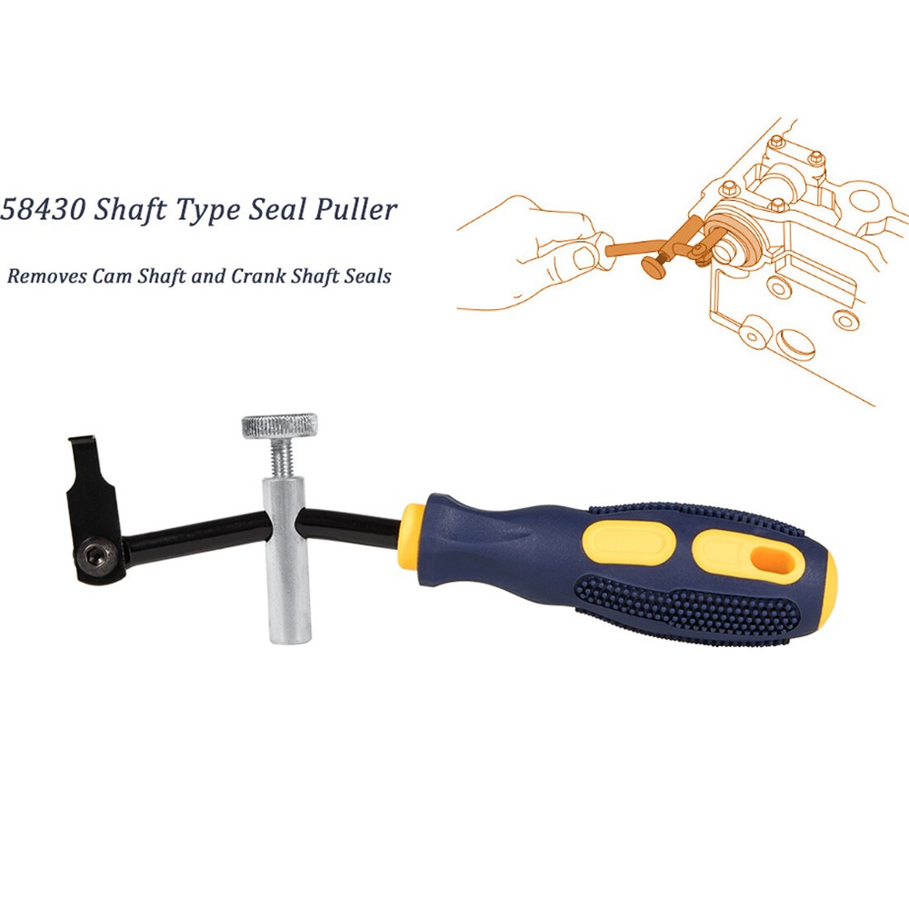 Cam Crank Shaft Seal Puller Auto Engine Remover Hand Tool Removing Pulling 58430