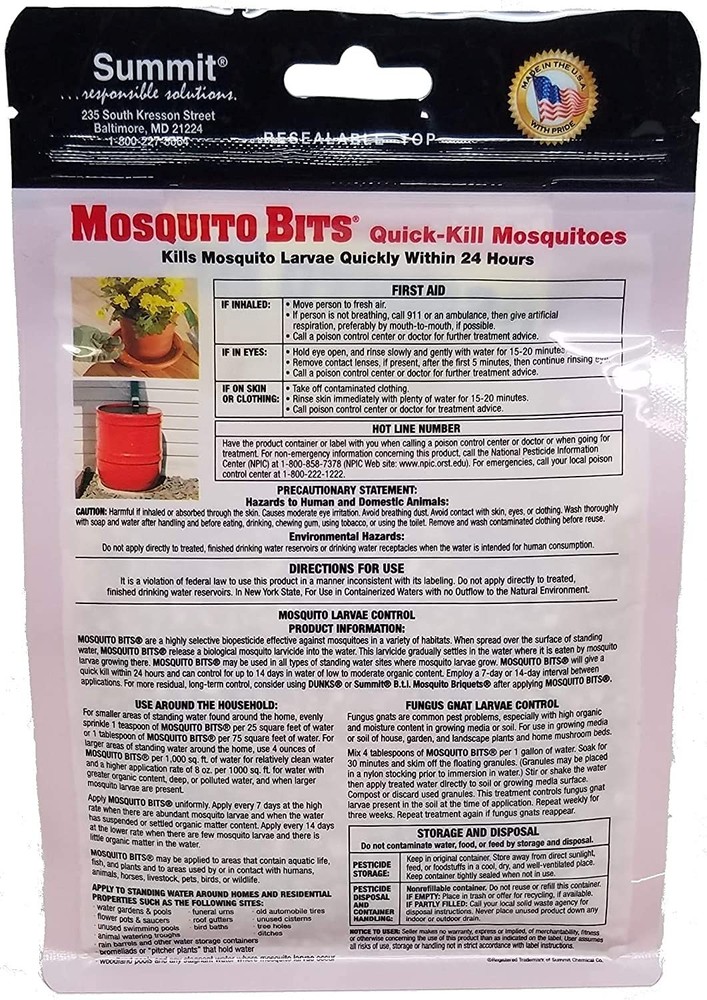 Summit Mosquito Bits Insect Killer 8 oz.