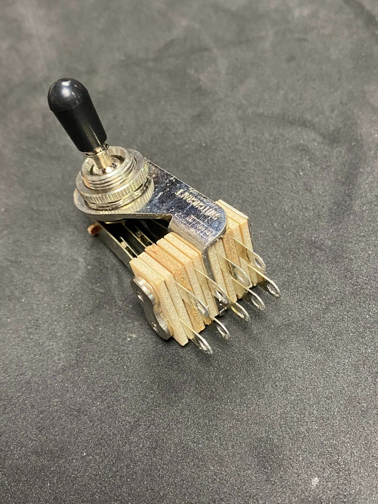 Switchcraft 4-Pole Right Angle Toggle Switch, Parker Guitars & Others