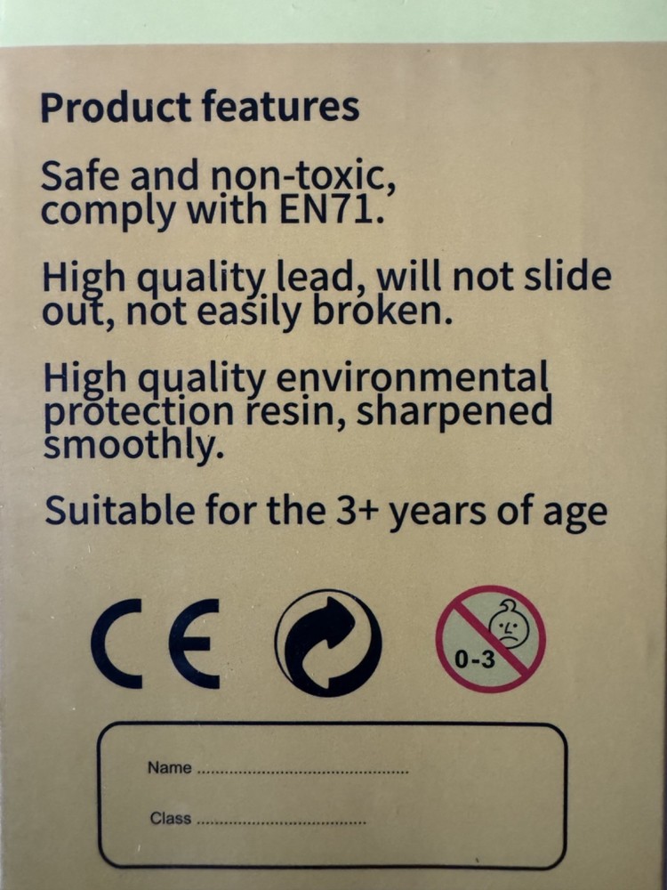 Crayons Set 12 Piece Bright Colors