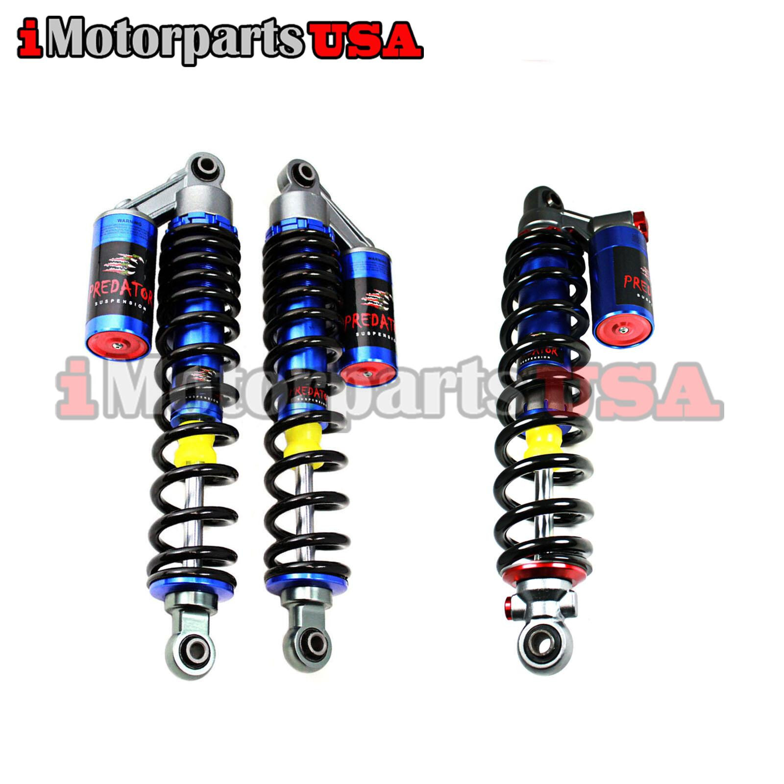YAMAHA RAPTOR 660R 700 700R ATV FRONT & REAR GAS RESERVOIR SHOCKS ABSORBER SET