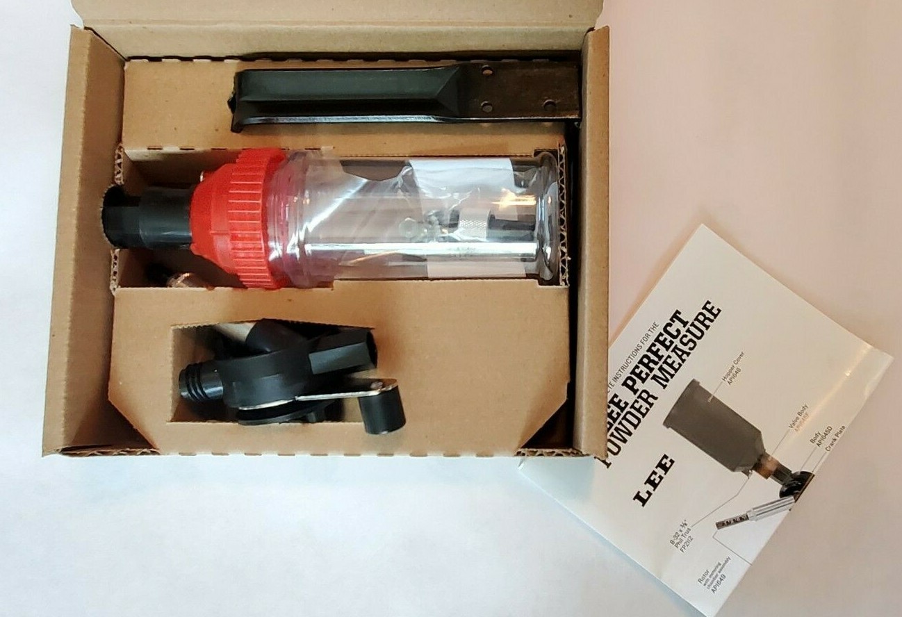Lee 90058 Precision Reloading Perfect Powder Measure Bottle Adapter with Stand