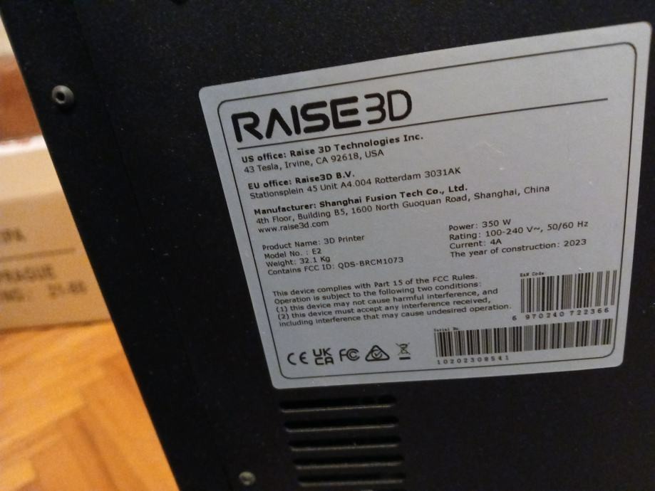 Raise 3D E2