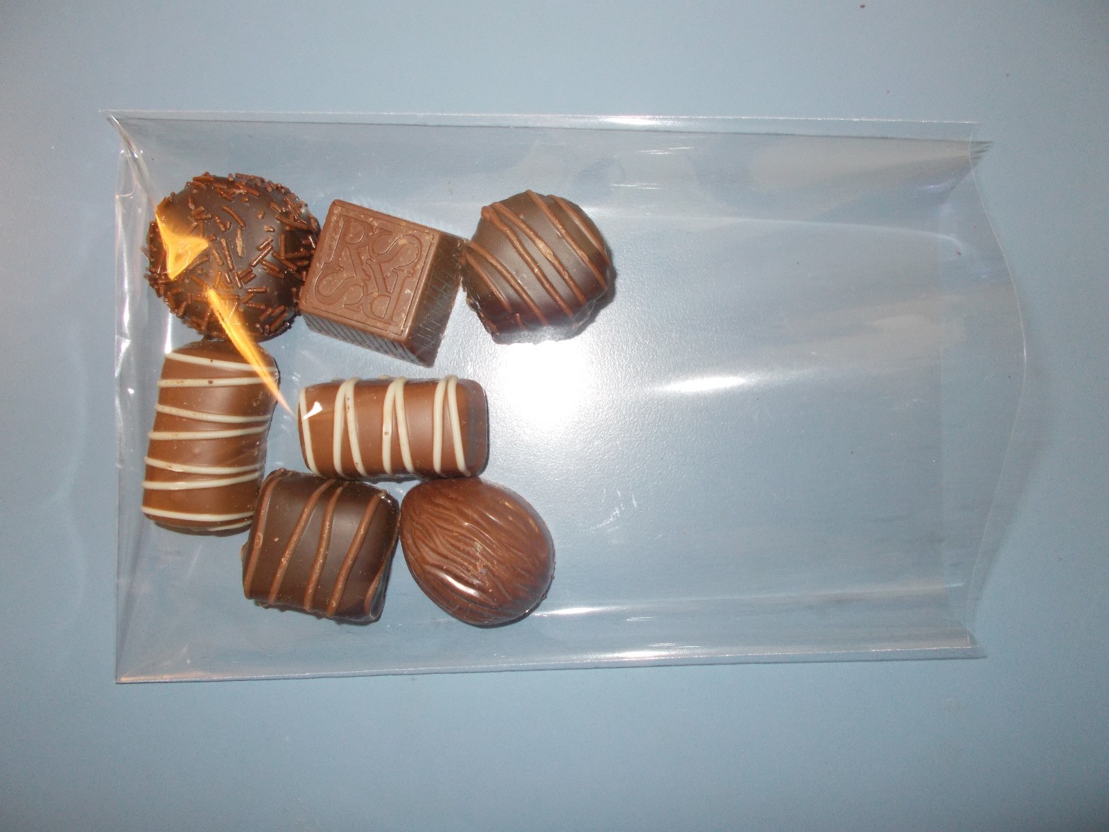 200 CLEAR POLY BAKERY CELLO CANDY BAG POLYPROPYLENE COOKIE FLAT POLY TREAT BAGS