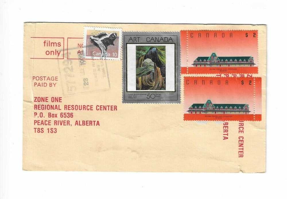 CANADA 1992 Card - tear on right side