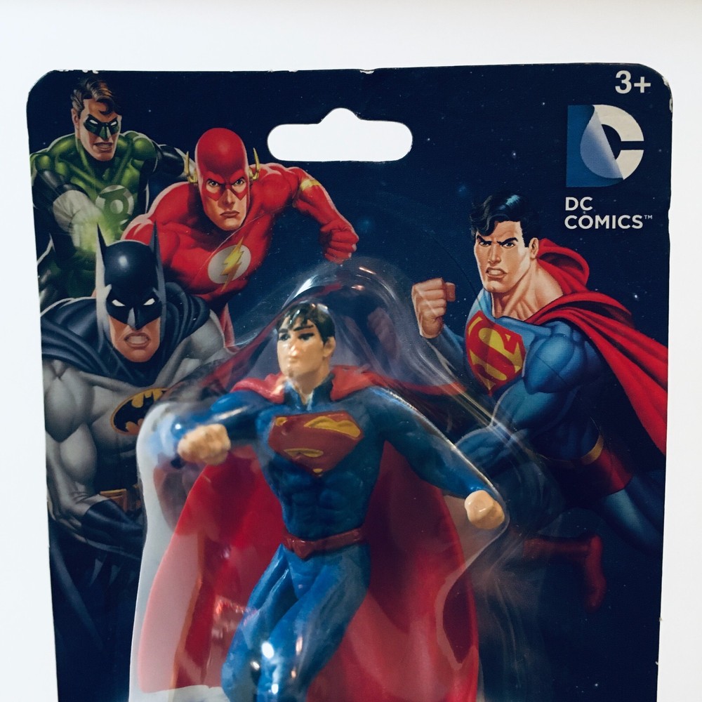 New DC Comics Superman Figurine on Stand