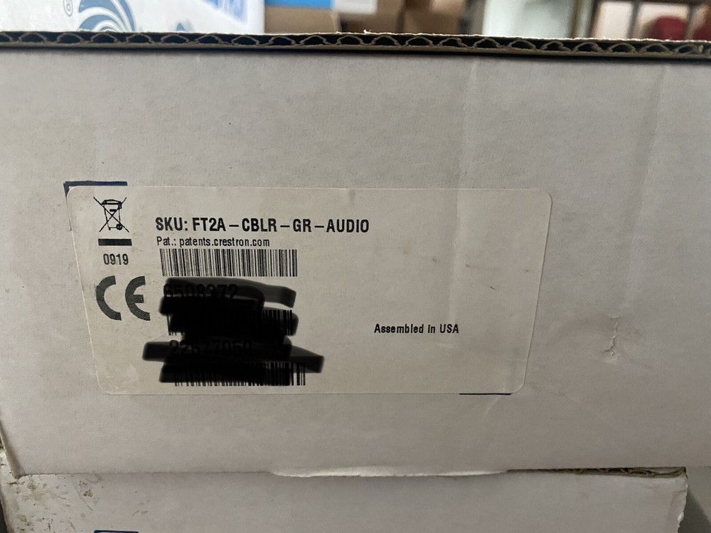 CRESTRON FT2A-CBLR-GR-AUDIO