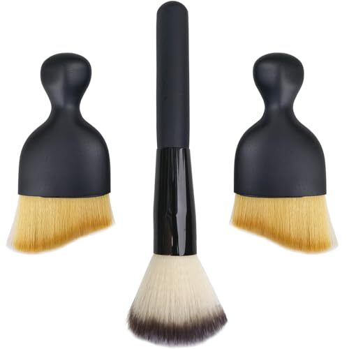 3 Pack Exquisite Microfiber Duster Brushes, Feather Duster,Car Interior