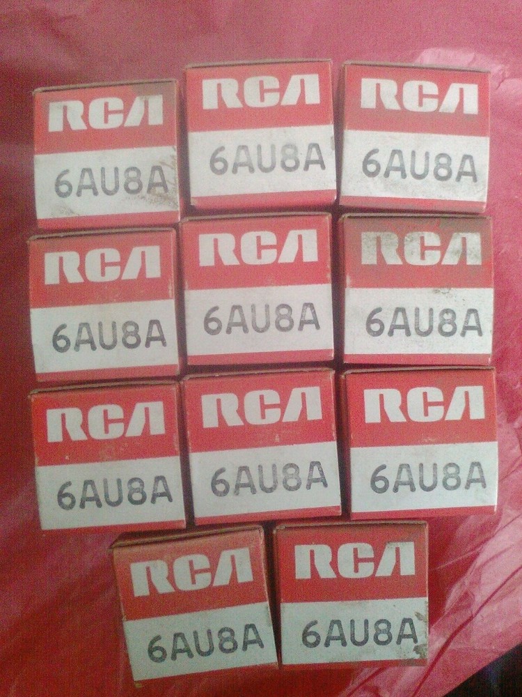 RCA 6AU8A vacuum tube NOS