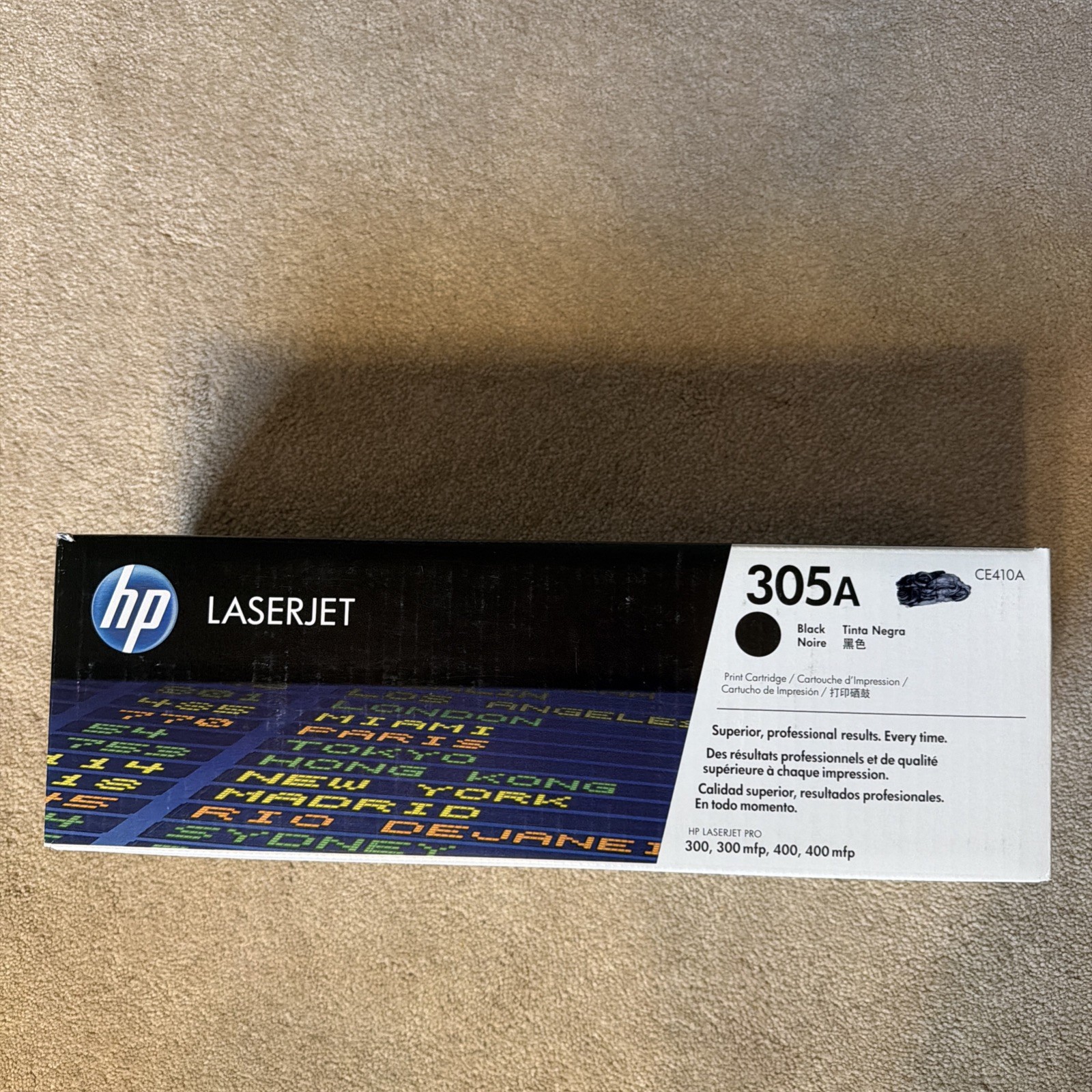 Genuine HP 305A Laserjet Laser Jet Toner Catridge black Sealed CE410A Free Ship