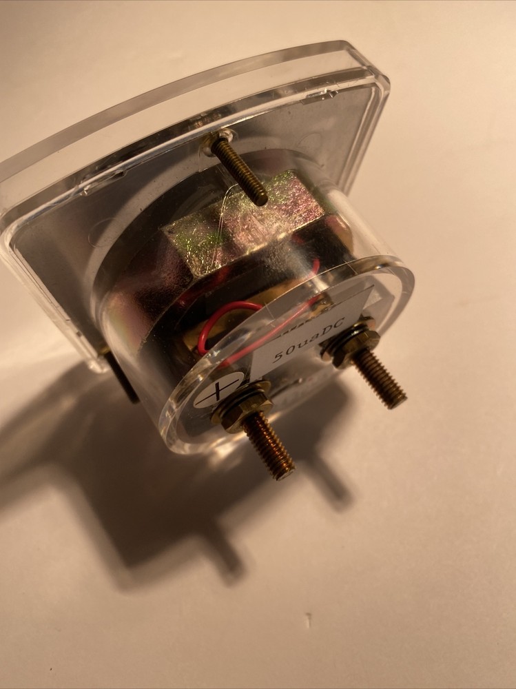Amplitude panel meter 50uaDC zau